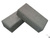Тротуарная плитка Кирпич 100х200х70 мм цвет серый #2