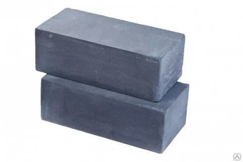 Кирпич бетонный одинарный 250х120х65 мм М350 цвет синий