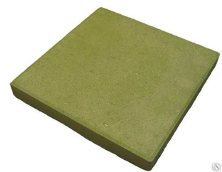 Тротуарная плитка Квадрат шагрень 500х500х60 цвет зелёный