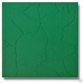 Тротуарная плитка Тучка 300х300х30 цвет зелёный
