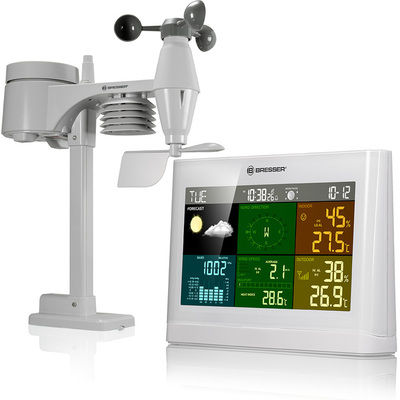 Цифровая метеостанция с радиодатчиком Bresser Comfort 5 в 1 с цветным диспл